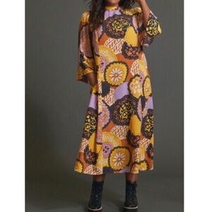 Anthropologie | Porridge Angelique Maxi Dress Size Small